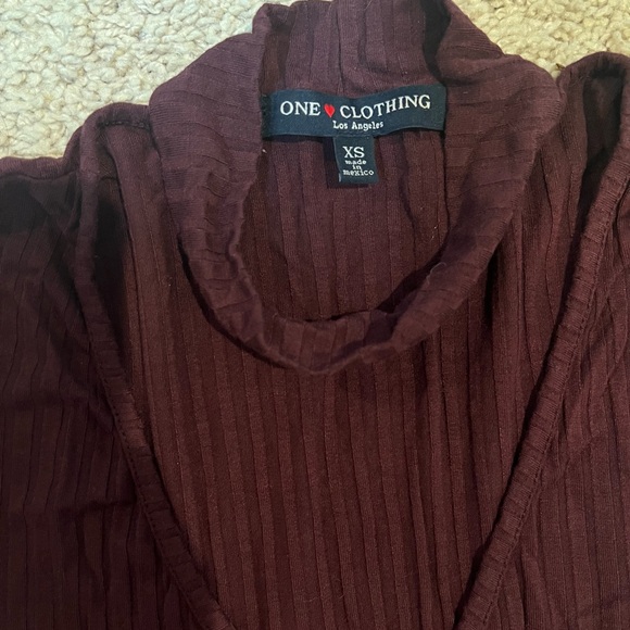 Ribbed choker midi dress size XS - Picture 3 of 3